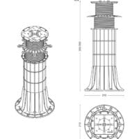 Ploturi reglabile MAX 350 - 550 pentru pardoseala flotanta - imagine 3