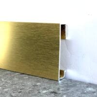 Plinta aluminiu auriu periat Baseboard BAS, PROFILITEC - imagine 4