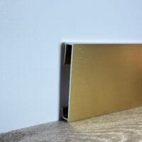 Plinta aluminiu auriu periat Baseboard BAS, PROFILITEC - imagine 3