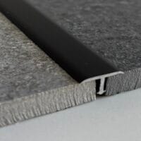 Profil de trecere pentru pardoseala negru mat Decoplain T - imagine 3