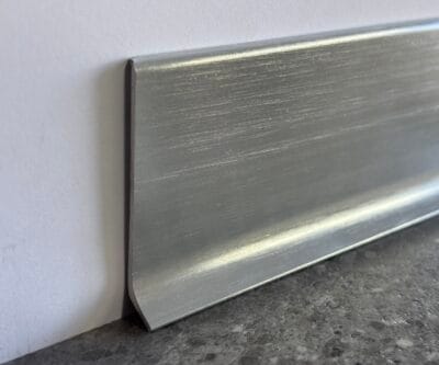 plinta din aluminiu asilver periat
