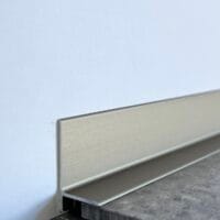Plinta minimalista titanium din aluminiu CLIPLIST 25X15 - imagine 3
