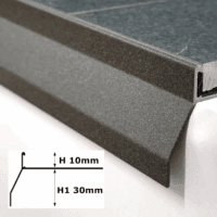 picurator din aluminiu pentru balcon profilitec 10mm