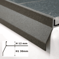 picurator din aluminiu pentru balcon profilitec 12,5mm