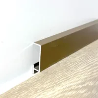 Mini plinta bronze din aluminiu CLIPLIST 30X10 - imagine 3