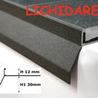 Profil picurator pentru terase H12mm BORDERTEC BCS30 antracit (lichidare)